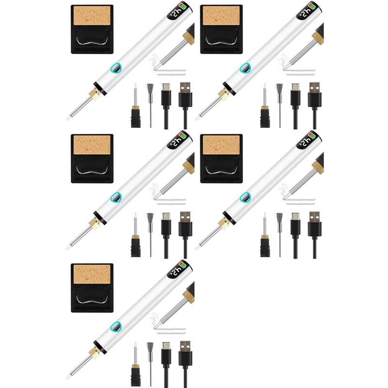 Jewelry Making Zapper - A27F-5X ชุดเครื่องมือเผาไหม้ด้ายแบบชาร์จได้สำหรับทำเครื่องประดับ, เครื่องมือเผาไหม้ด้ายแบบดิจิตอล, งานฝีมือหนัง, การทอผ้าและการร