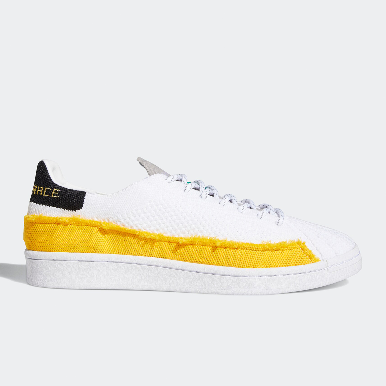 Adidas Shoes Superstar - อาดิดาสของแท้โคลเวอร์ พีดับเบิลยู ซุปเปอร์สตาร์รองเท้ากีฬาคลาสสิกสำหรับผู้ชายและผู้หญิง FY2294
