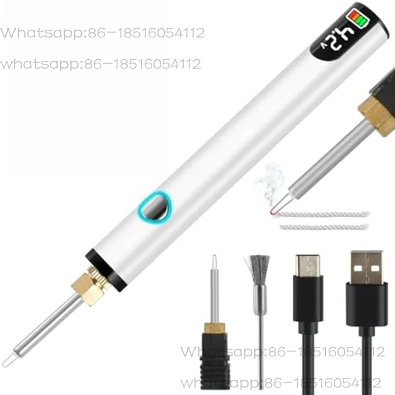 Jewelry Making Zapper - ชุดอุปกรณ์เผาไหม้ด้ายแบบชาร์จไฟได้สำหรับทำเครื่องประดับ, เครื่องมือเผาไหม้ด้ายแบบดิจิตอล, งานหนัง, งานเย็บผ้า, งานทอผ้า และงานร้อยเชือก