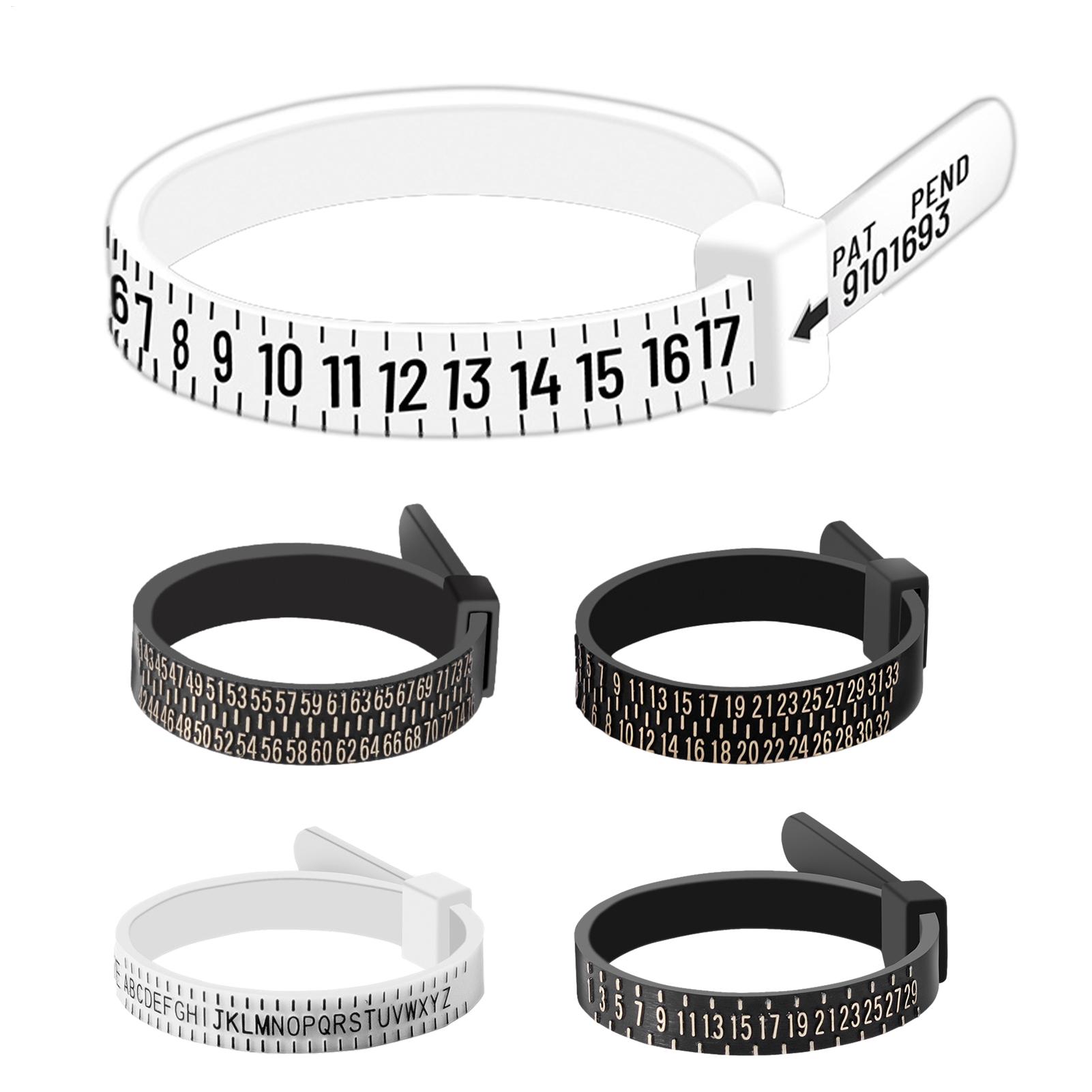 Jewelry Making Uk - เครื่องมือวัดขนาดแหวน วงแหวนวัดขนาดนิ้วมือ ขนาด UK ขนาด US