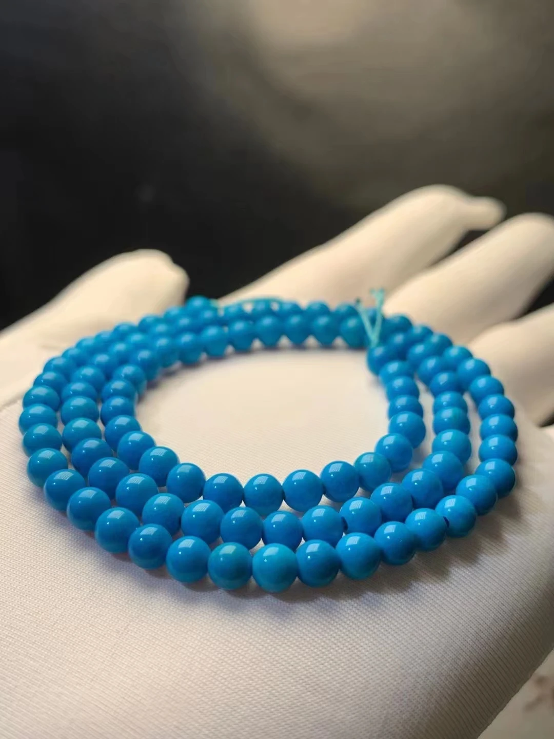 Jewelry Making Ideas With Beads - ลูกปัดเทอร์ควอยซ์อเมริกันคุณภาพสูง AAA ขนาด 3 มม. ขายส่ง