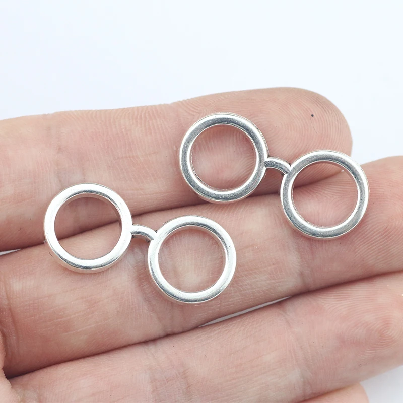 12ชิ้น14*30มิลลิเมตรโลหะผสมสัง - Jewelry Making Glasses บทวิจารณ์และราคา