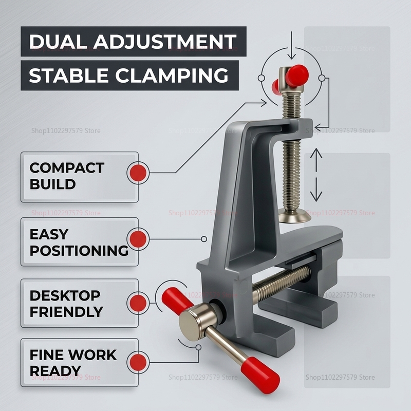 แคลมป์ยึดโต๊ะอลูมิเนียมขนาดเล็ - Jewelry Making Table บทวิจารณ์และราคา