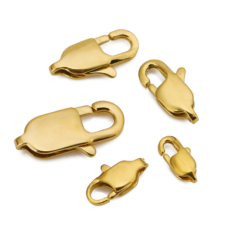 10pcs คุณภาพสูงสแตนเลสสตีลสี่เ - Jewelry Making Gold บทวิจารณ์และราคา