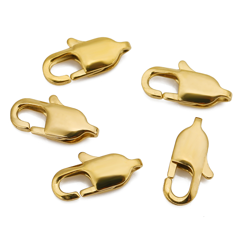 10pcs คุณภาพสูงสแตนเลสสตีลสี่เ - Jewelry Making Gold บทวิจารณ์และราคา