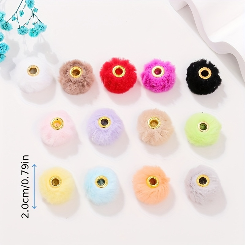 ลูกปัดขนยาวรูใหญ่ 20 มม. หลากส - Jewelry Making Ideas With Beads บทวิจารณ์และราคา