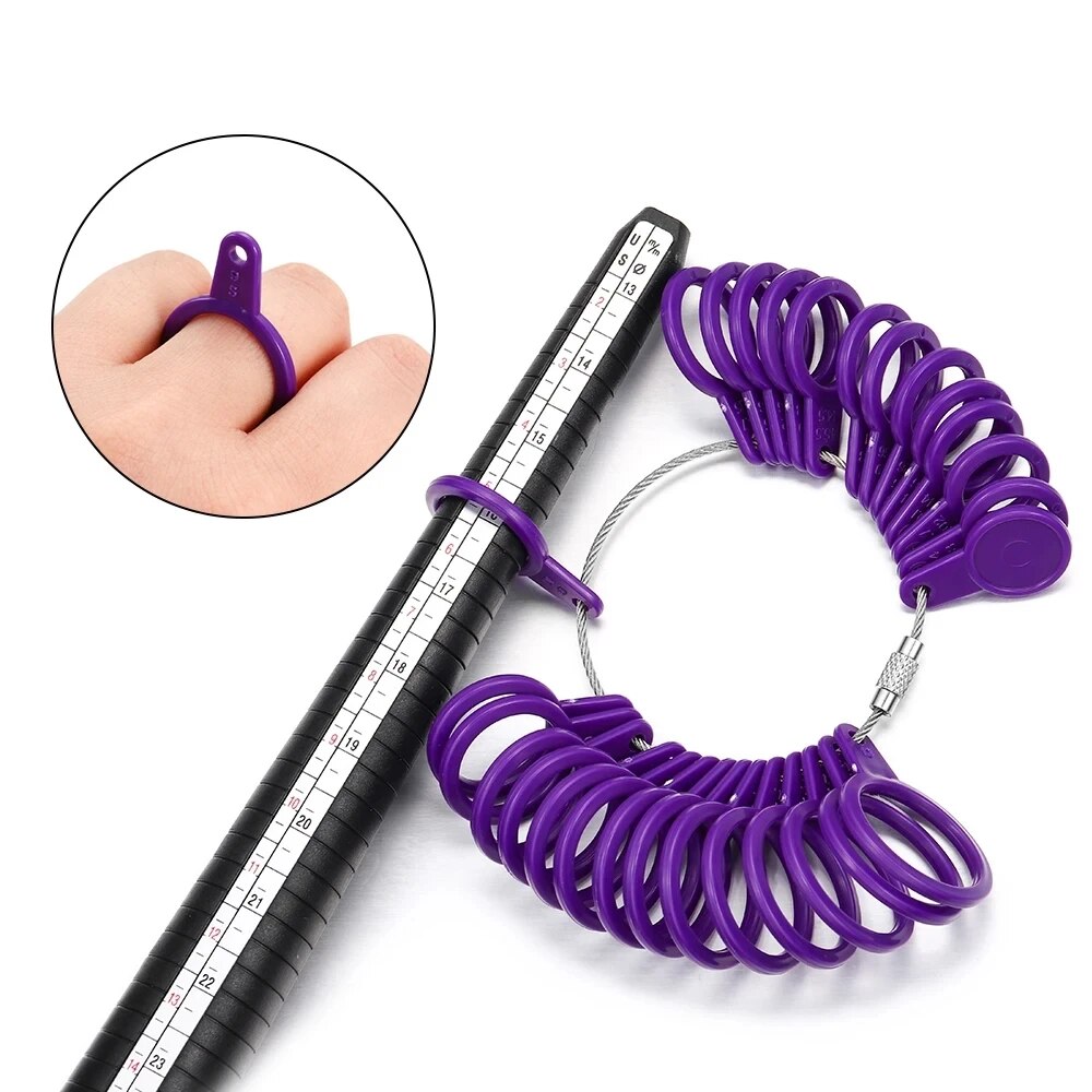 เครื่องมือวัดขนาดแหวนแบบมืออาช - Jewelry Making Uk บทวิจารณ์และราคา