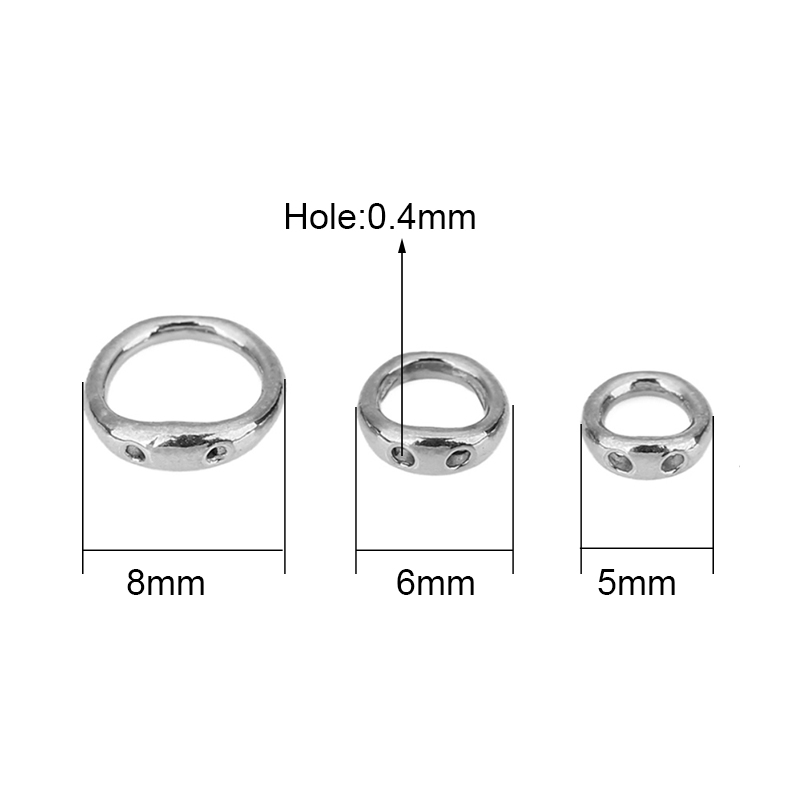 ตะขอเกี่ยวสร้อยคอสแตนเลส 20 ชิ - Jewelry Making Thread บทวิจารณ์และราคา