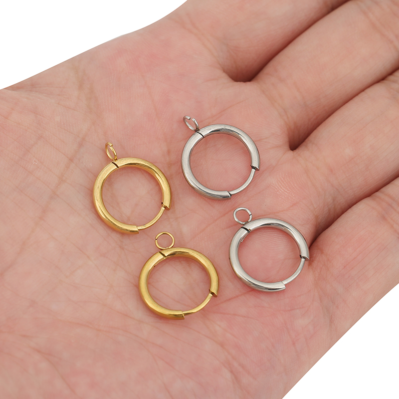 10pcs PVD ไม่เคยจางหายต่างหูตะ - Jewelry Making Thread บทวิจารณ์และราคา