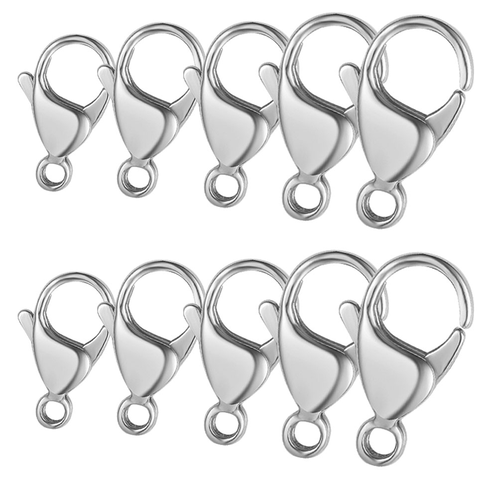 ตัวล็อคแบบก้ามปูสแตนเลส 316L ข - Jewelry Making Gold บทวิจารณ์และราคา