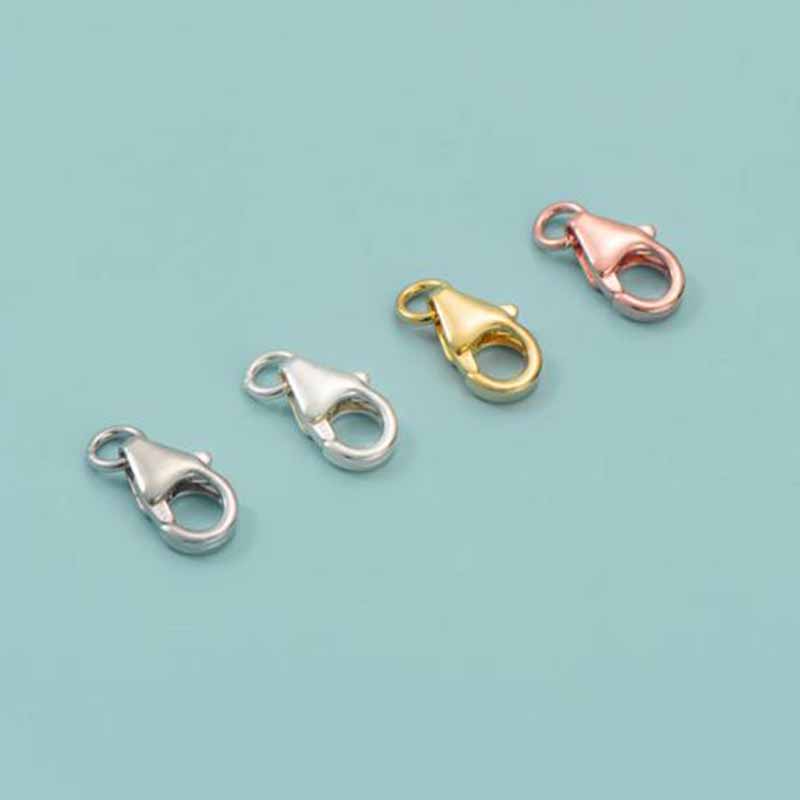 ตัวล็อคแบบก้ามปูเงินแท้ 925 แท - Jewelry Making Gold บทวิจารณ์และราคา