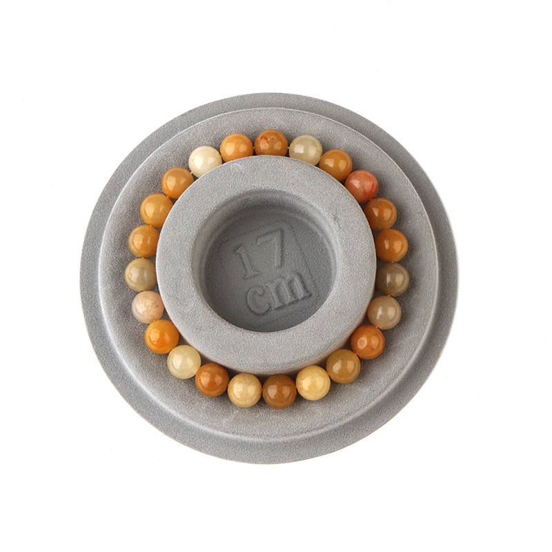 1PC สีเทา Flocked Bead Board ส - Jewelry Making Table บทวิจารณ์และราคา