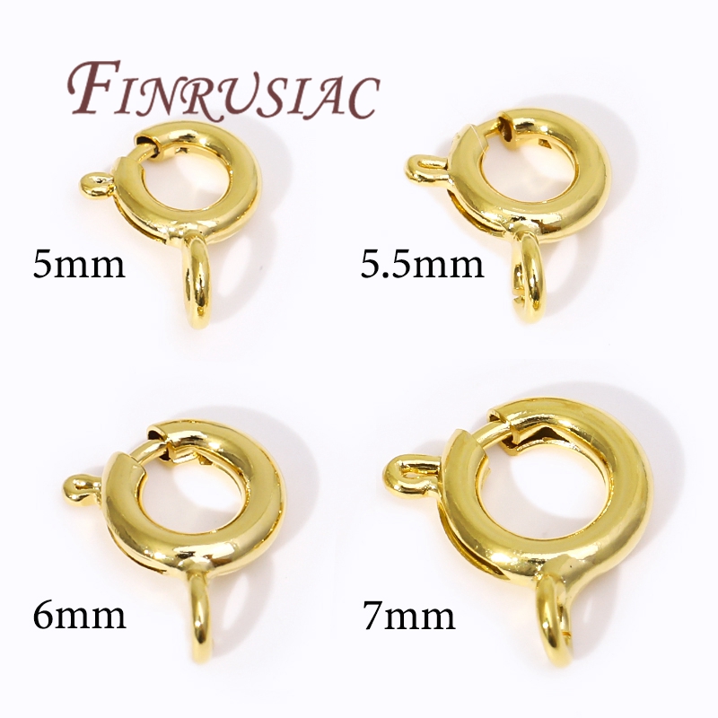 ตัวล็อกแบบก้ามปูชุบทอง 18K สำห - Jewelry Making Gold บทวิจารณ์และราคา