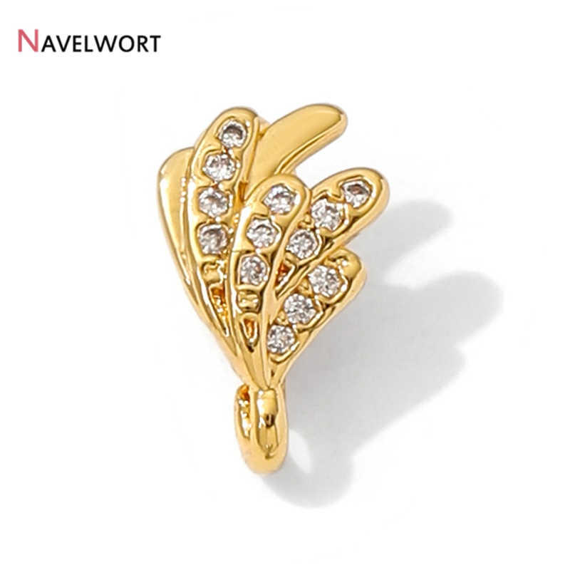 ทองเหลืองชุบทอง 18K พร้อมจี้เพ - Jewelry Making Gold บทวิจารณ์และราคา