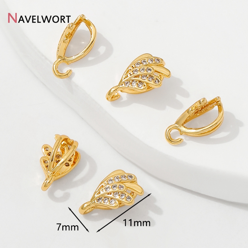 ทองเหลืองชุบทอง 18K พร้อมจี้เพ - Jewelry Making Gold บทวิจารณ์และราคา