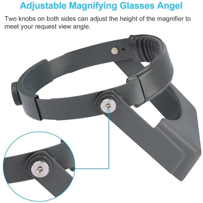 Tungfull แว่นขยายแบบคาดศีรษะ H - Jewelry Making Glasses บทวิจารณ์และราคา
