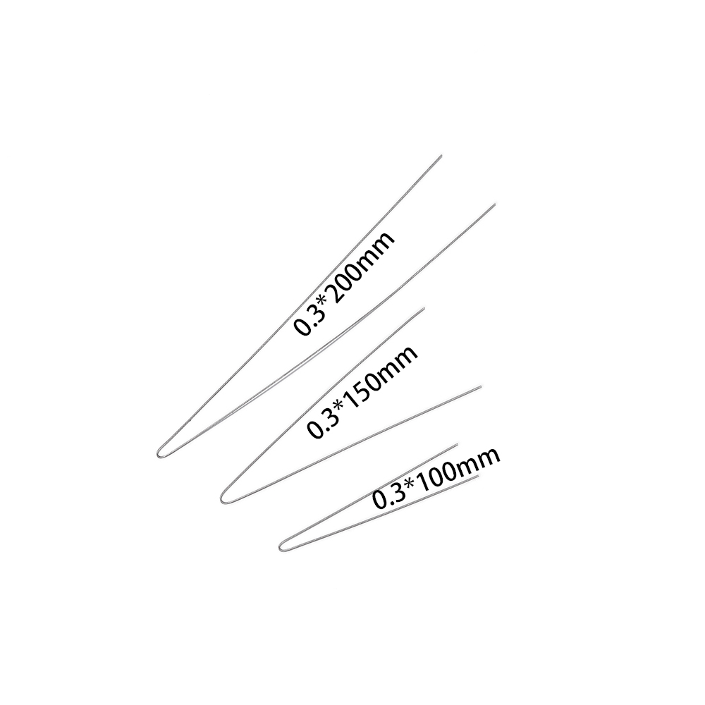 เข็มร้อยลูกปัดสแตนเลสแบบโค้งหั - Jewelry Making Thread บทวิจารณ์และราคา