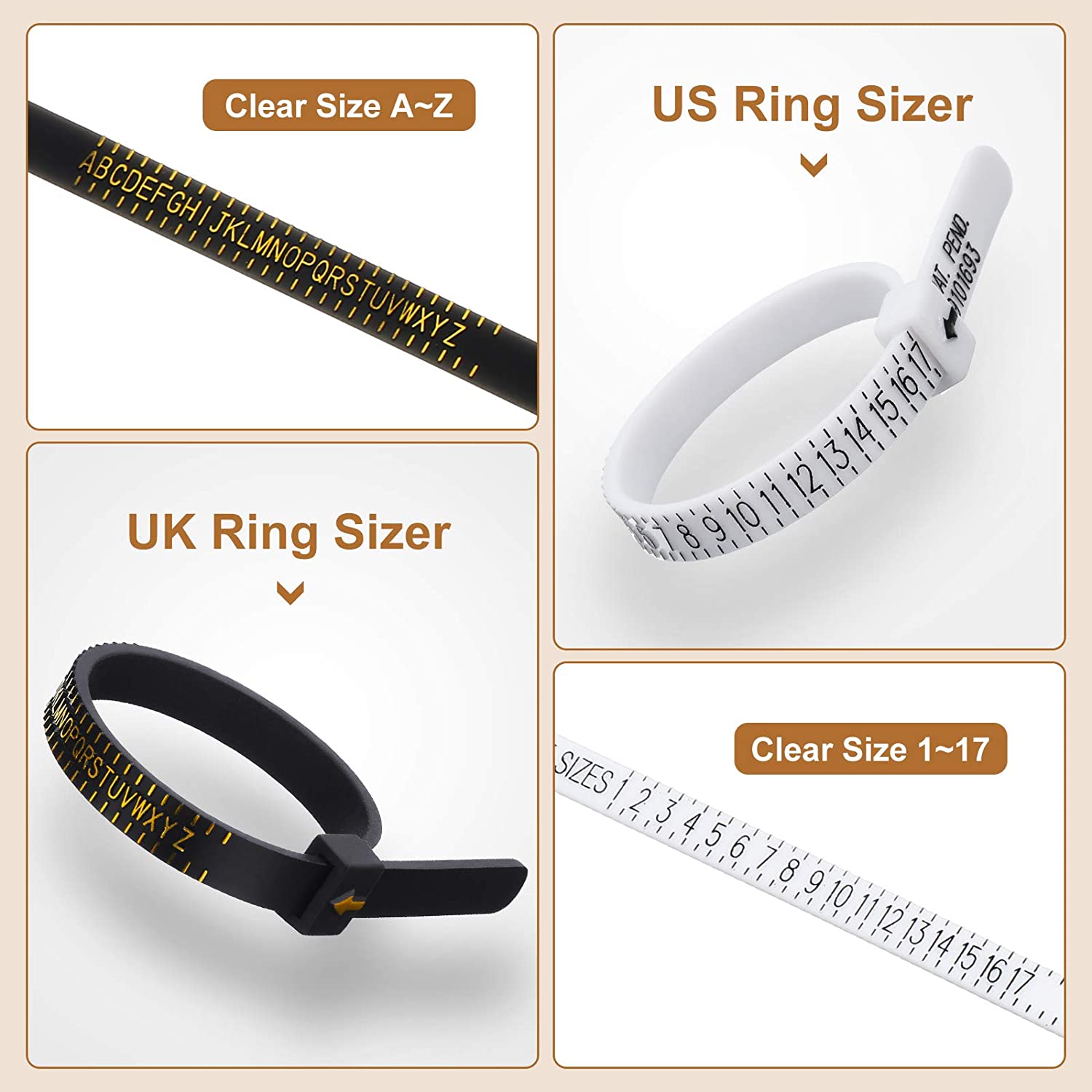 ชุดแมนเดรลวงแหวน UK 11ชิ้นขนาด - Jewelry Making Uk บทวิจารณ์และราคา