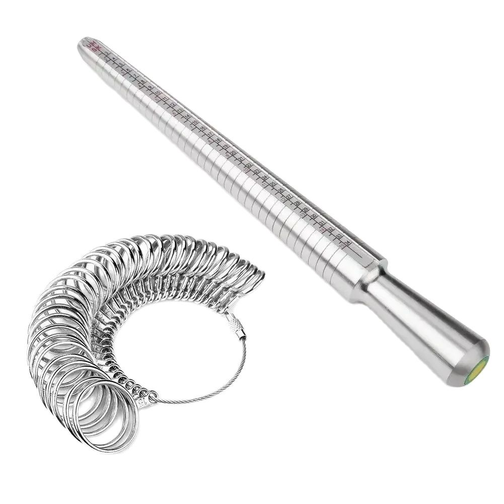 โลหะ HK/US/JP/UK/EU แหวน Sizer - Jewelry Making Uk บทวิจารณ์และราคา