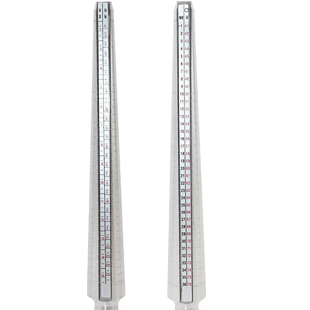 โลหะ HK/US/JP/UK/EU แหวน Sizer - Jewelry Making Uk บทวิจารณ์และราคา