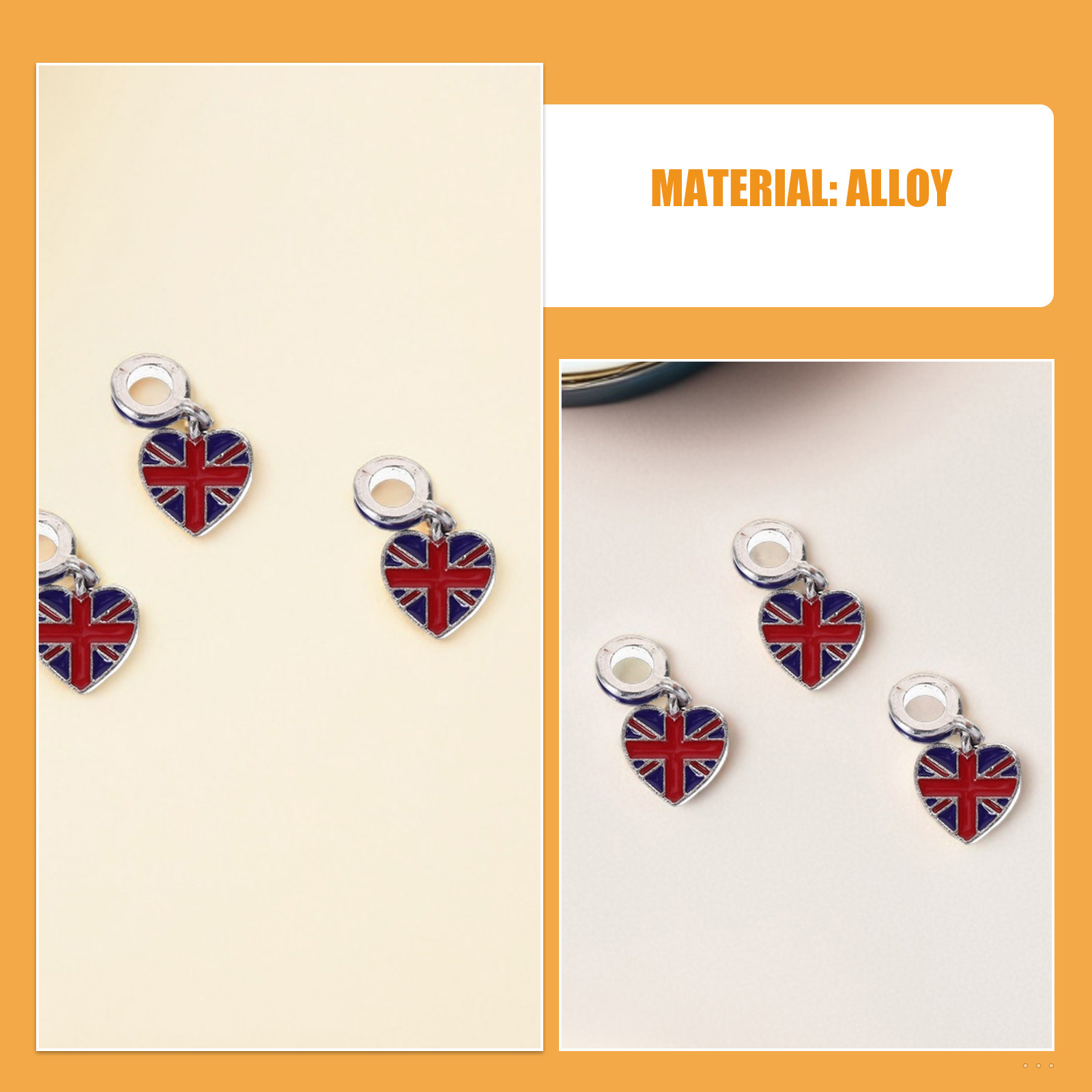 ชุด 12 ชิ้น จี้ธงชาติอังกฤษ อุ - Jewelry Making Uk บทวิจารณ์และราคา