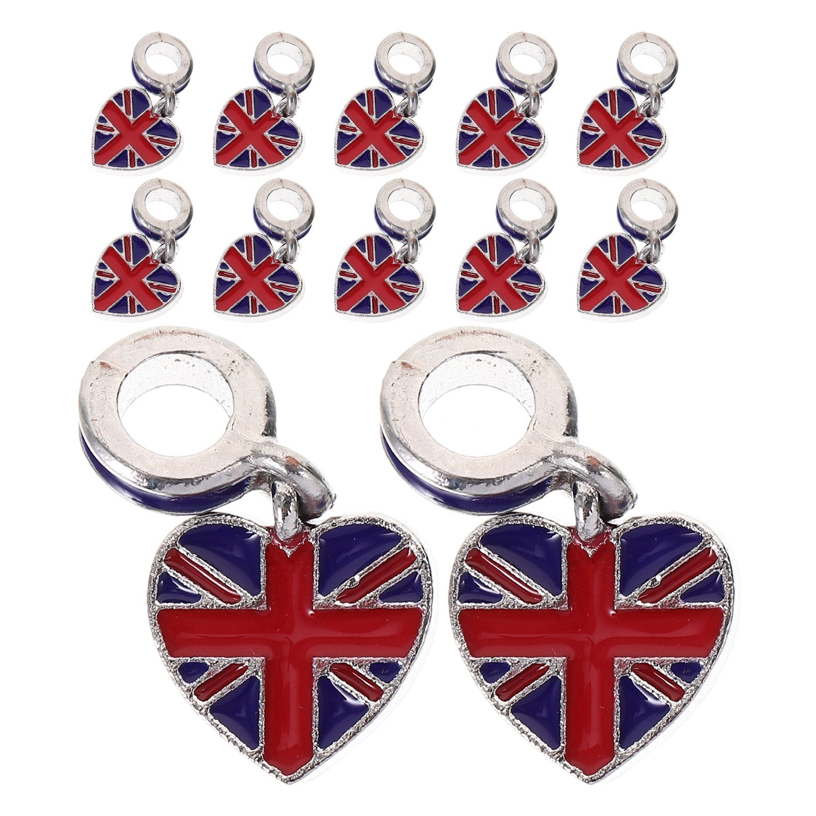 ชุด 12 ชิ้น จี้ธงชาติอังกฤษ อุ - Jewelry Making Uk บทวิจารณ์และราคา