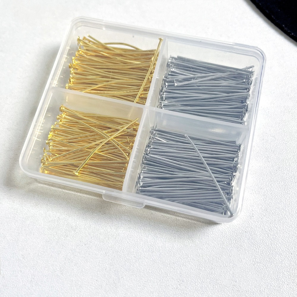 หมุดหัวเหล็กแบบผสม 400 ชิ้น ขน - Jewelry Making Tools And Supplies บทวิจารณ์และราคา