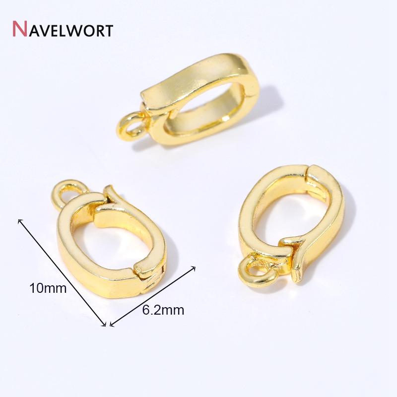 ตัวล็อกจี้แบบมีบานพับ ทำจากทอง - Jewelry Making Gold บทวิจารณ์และราคา