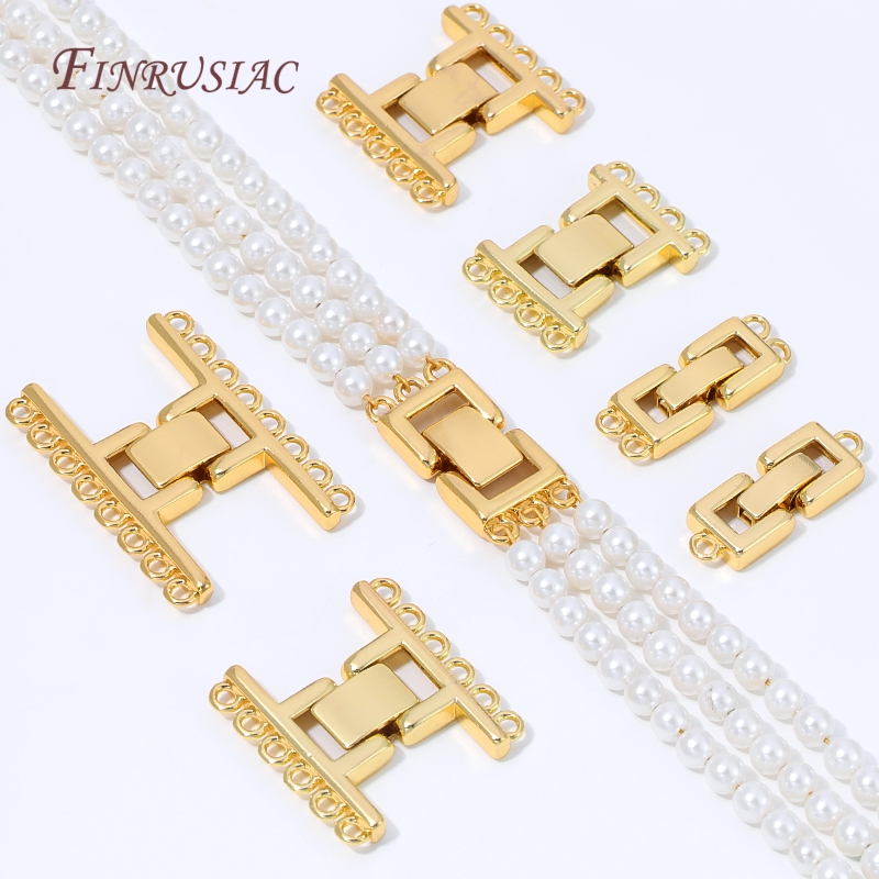 ตัวเชื่อมต่อแบบหลายเส้นชุบทอง  - Jewelry Making Gold บทวิจารณ์และราคา