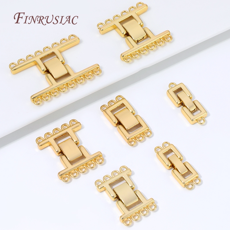ตัวเชื่อมต่อแบบหลายเส้นชุบทอง  - Jewelry Making Gold บทวิจารณ์และราคา