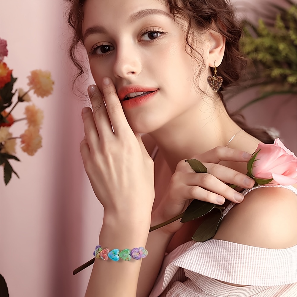ลูกปัดรูปหัวใจ 16 มม. 30 ชิ้น  - Jewelry Making Ideas With Beads บทวิจารณ์และราคา