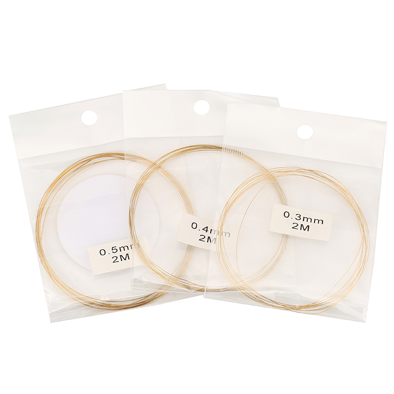 2 เมตรสแตนเลส 0.3 0.4 0.5 มม.ป - Jewelry Making Thread บทวิจารณ์และราคา