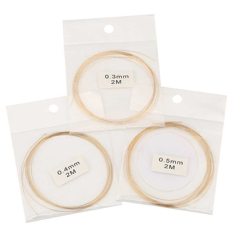 2 เมตรสแตนเลส 0.3 0.4 0.5 มม.ป - Jewelry Making Thread บทวิจารณ์และราคา