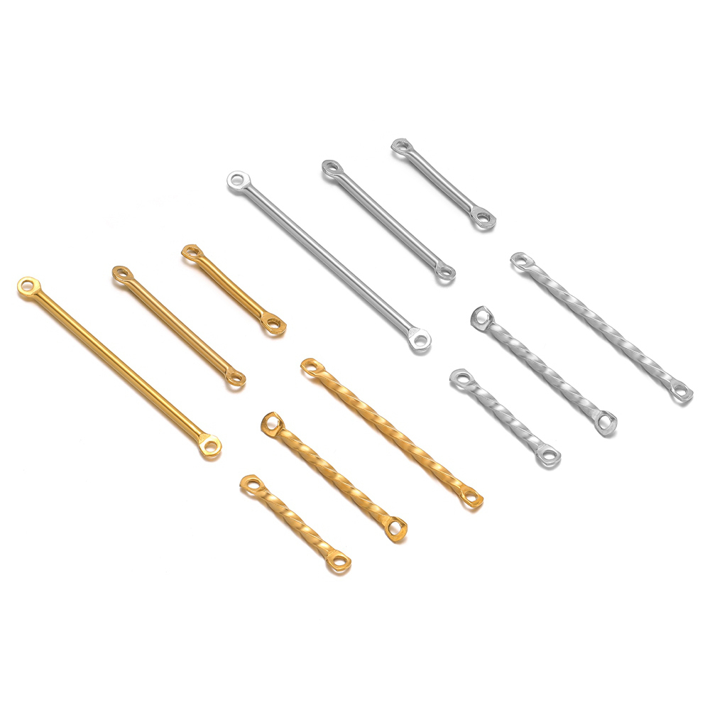 20 ชิ้นสแตนเลสสตีล Twisted Rod - Jewelry Making Tools And Supplies บทวิจารณ์และราคา