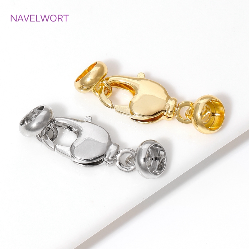 18K ทองชุบทองเหลือง Clasps กุ้ - Jewelry Making Gold บทวิจารณ์และราคา