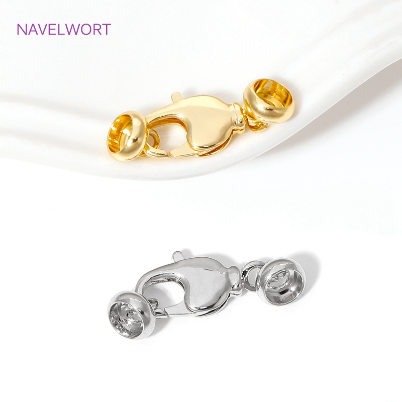 18K ทองชุบทองเหลือง Clasps กุ้ - Jewelry Making Gold บทวิจารณ์และราคา