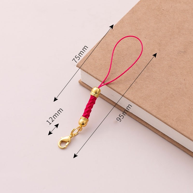 สายคล้องโทรศัพท์แบบเชือกไนลอนพ - Jewelry Making Gold บทวิจารณ์และราคา