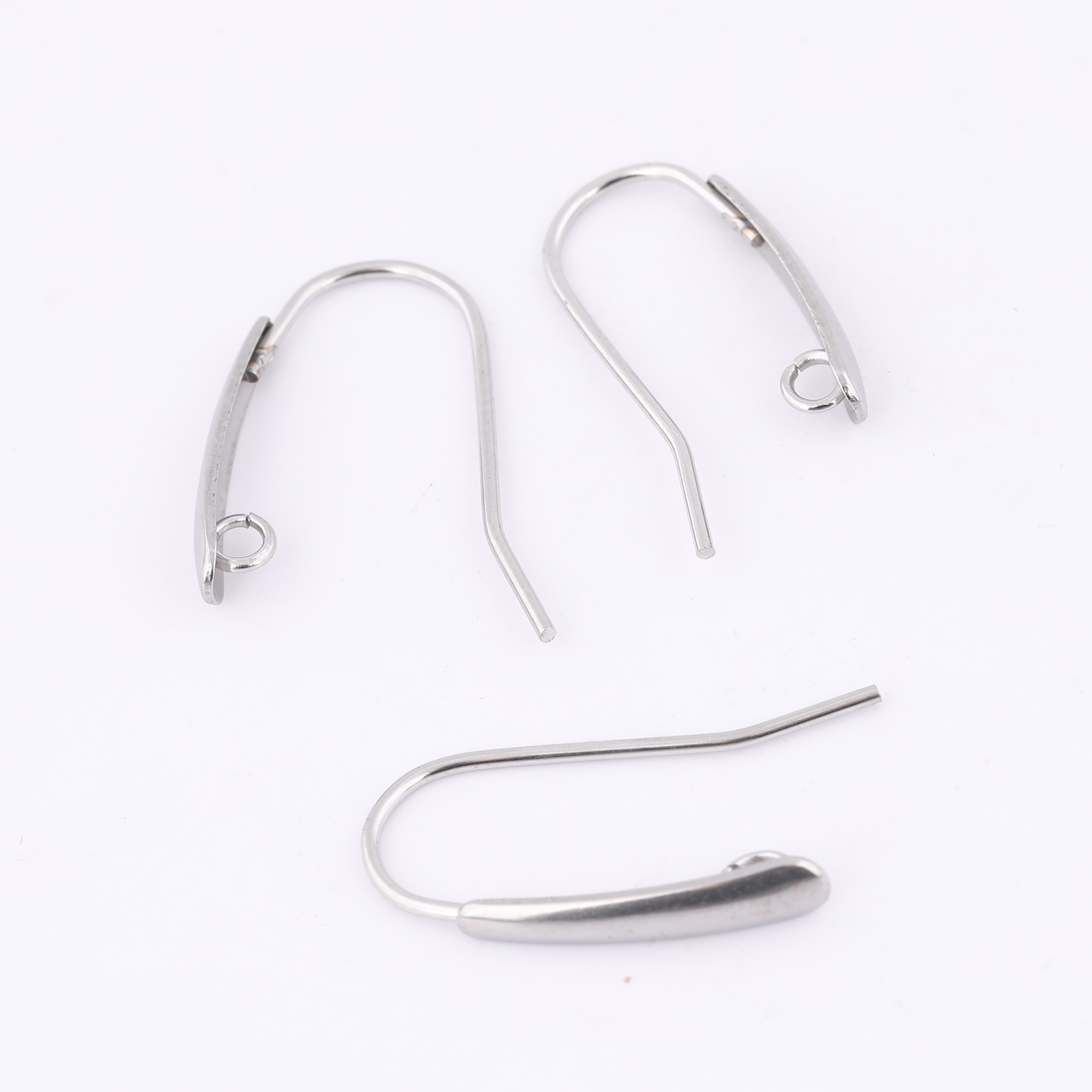 40pcs สแตนเลสสตีลตะขอต่างหูผลก - Jewelry Making Thread บทวิจารณ์และราคา