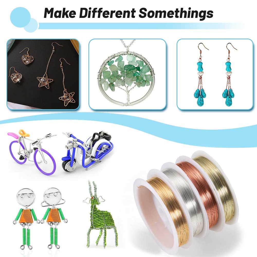 ลวดทองแดงสำหรับทำเครื่องประดับ - Jewelry Making Thread บทวิจารณ์และราคา