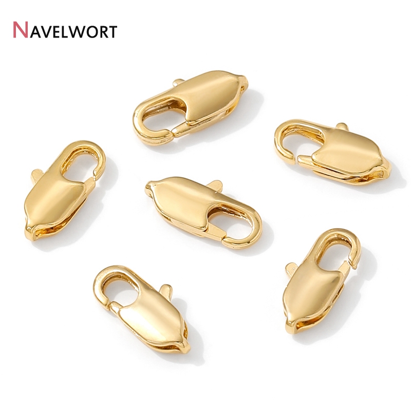 5/10/15 ชิ้น ตัวล็อคแบบก้ามปูร - Jewelry Making Gold บทวิจารณ์และราคา