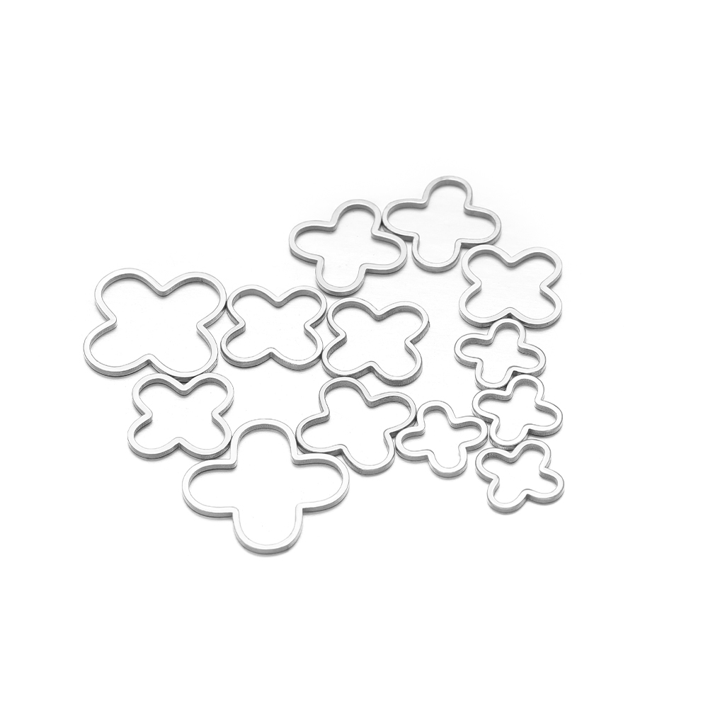 20/50pcs ดอกไม้สี่ใบ Charms สร - Jewelry Making Tools And Supplies บทวิจารณ์และราคา