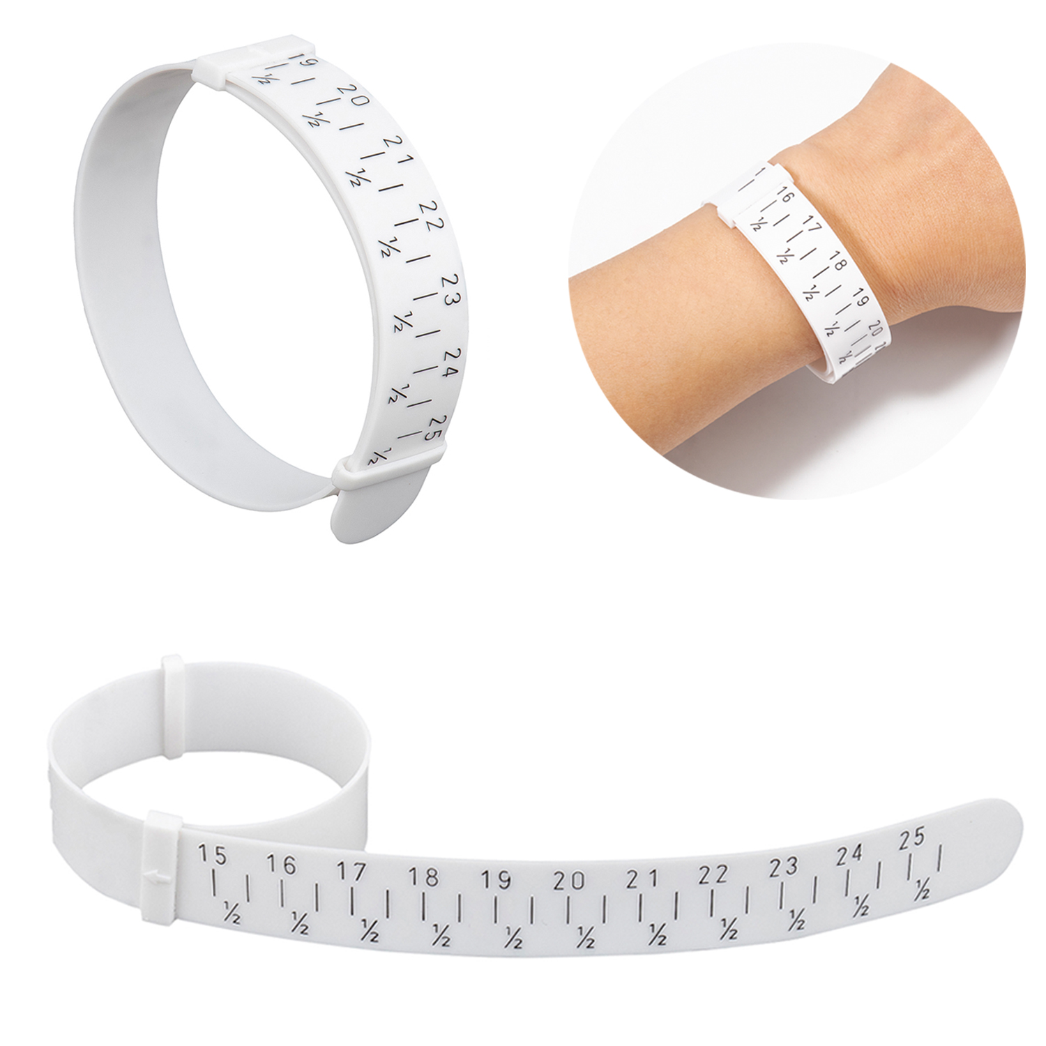 เครื่องมือวัดขนาดสายรัดข้อมือ2 - Jewelry Making Uk บทวิจารณ์และราคา