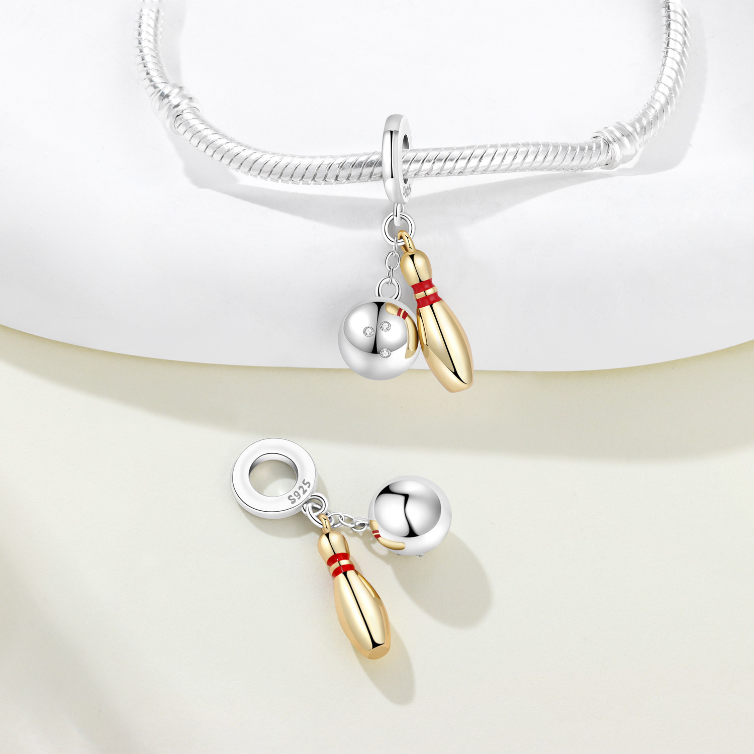 MISEFF S925 เงินสเตอร์ลิงชาร์ม - Jewelry Making Table บทวิจารณ์และราคา