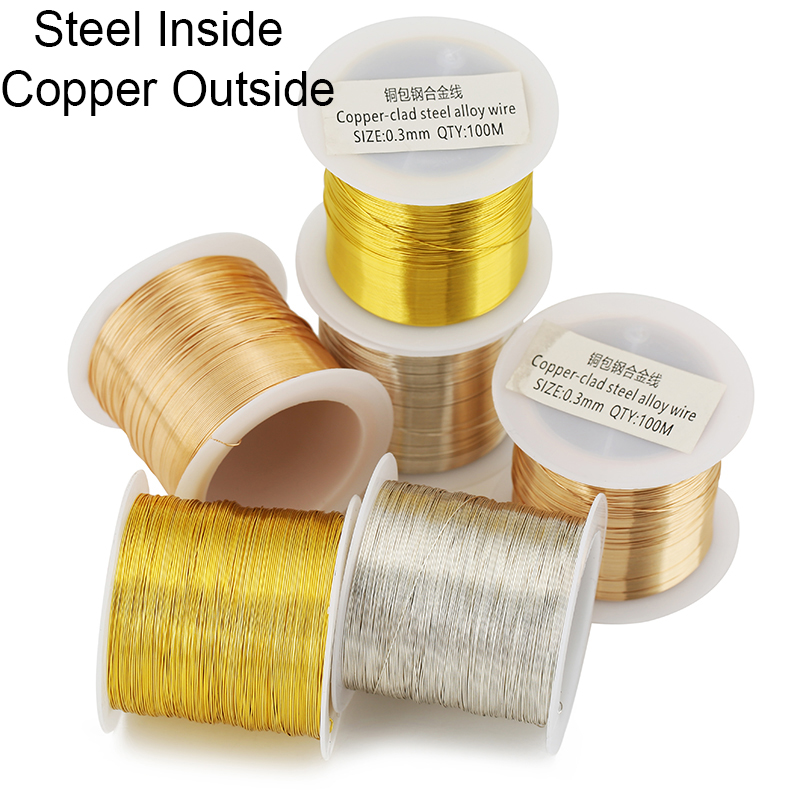 สายทองแดงสแตนเลสสำหรับร้อยสร้อ - Jewelry Making Thread บทวิจารณ์และราคา