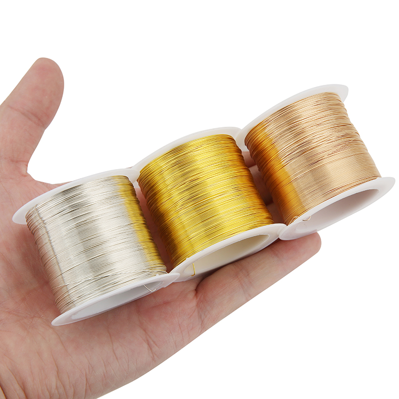สายทองแดงสแตนเลสสำหรับร้อยสร้อ - Jewelry Making Thread บทวิจารณ์และราคา